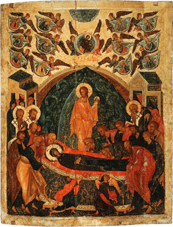 Adormirea Maicii Domnului, Rusia, cca. 1497